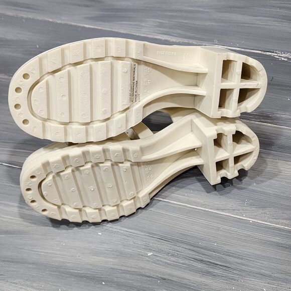 Wild Pair Beirut Fisherman Sandals Jelly Sandals Ivory 10 M Heeled Sandals - Picture 9 of 12